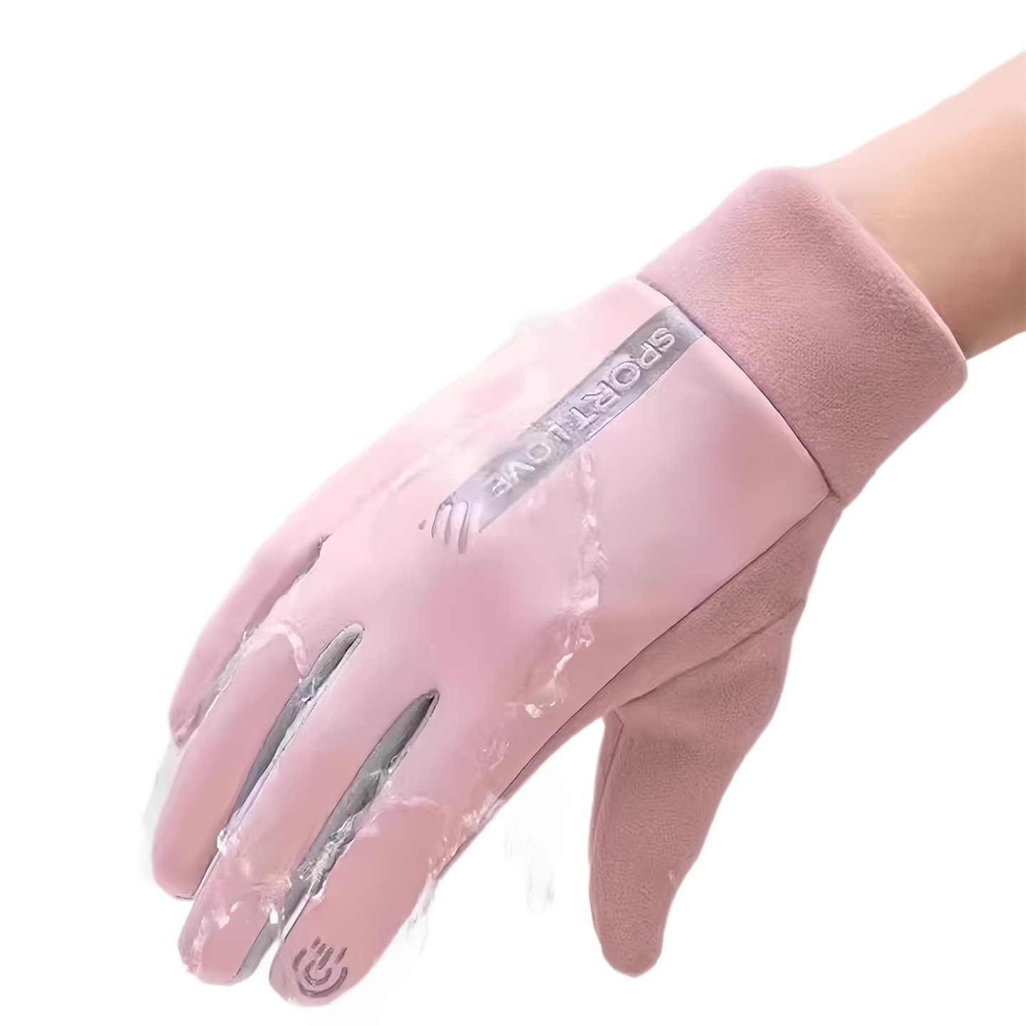 invierno a prueba de viento, impermeable y terciopelo, pantalla táctil caliente, guantes para automóviles eléctricos al aire libre, guantes antideslizantes especiales para montar