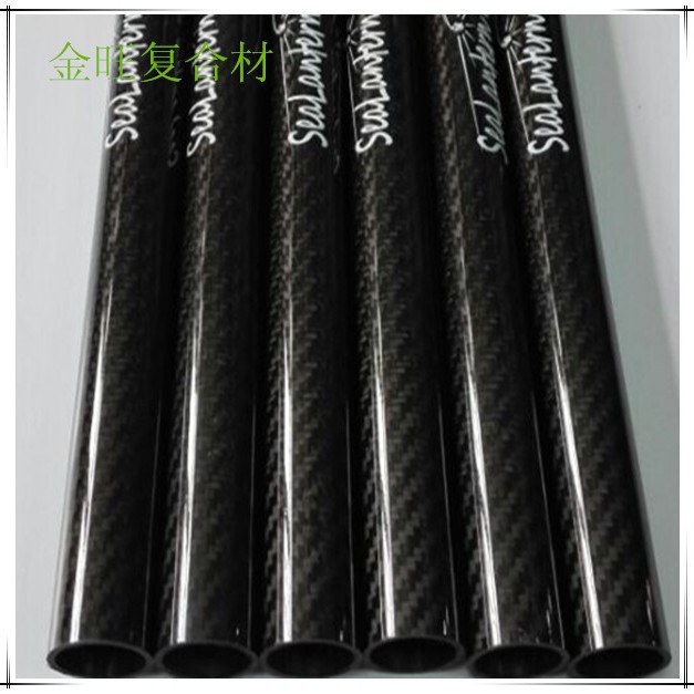 3K纯碳纤维管  厂家定 制多规格3K碳杆  轻质高强，直线度好碳管