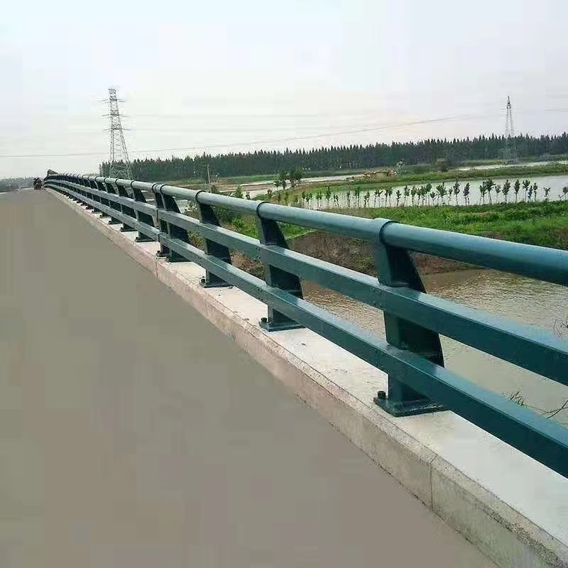 桥梁防撞护栏供应来图可做高速公路隔离安全防撞栏河道防护栏-阿里巴巴