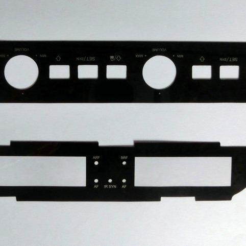 PVC静片面板铭牌 电器铭牌定 做 PVC丝印铭牌