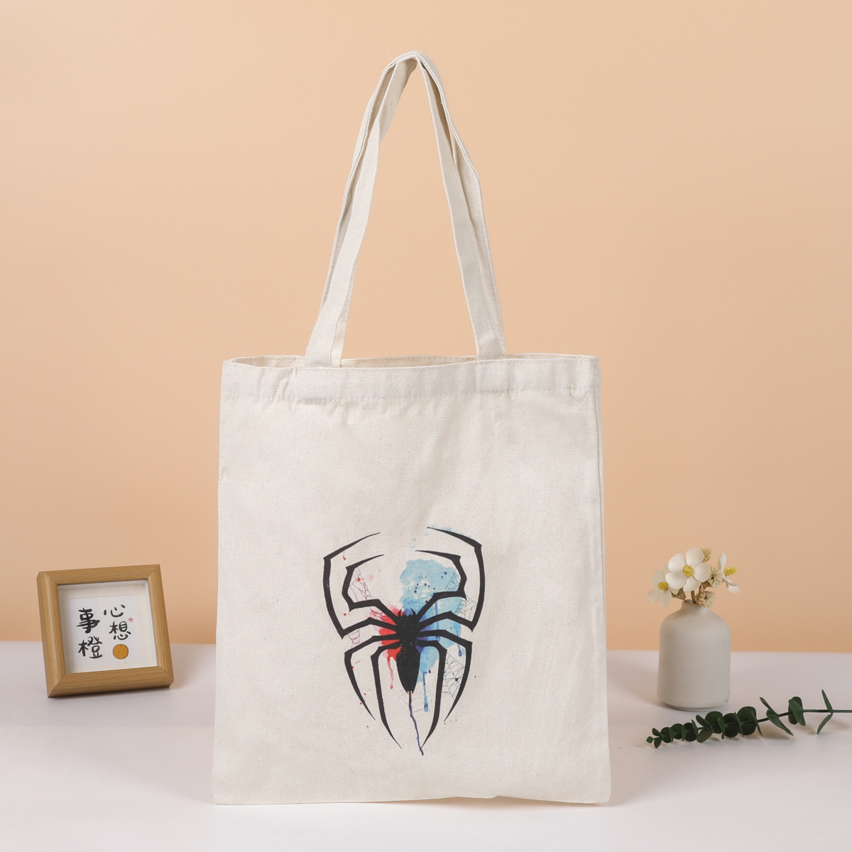 厂家现货批发环保广告空白帆布袋定制图案企业礼品袋印logo防水袋