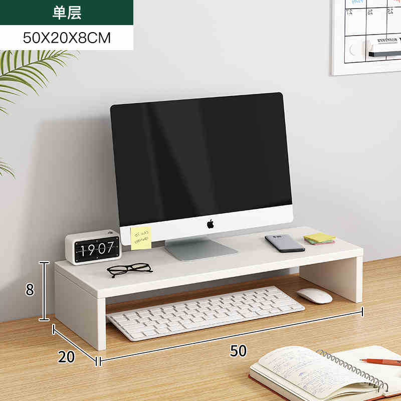 White-50X20X8cm de una sola capa