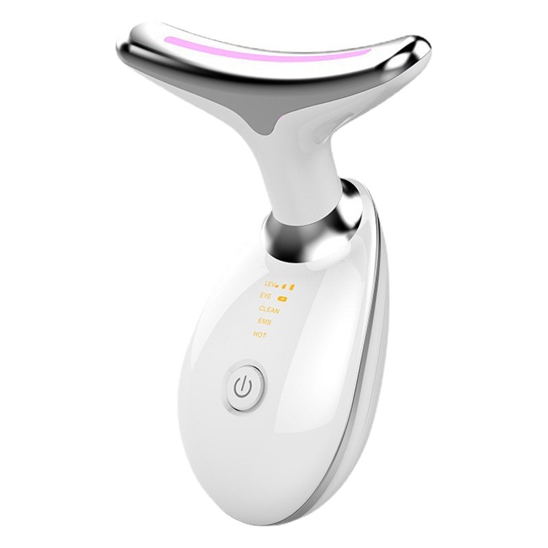 Nuevo modelo de dispositivo de belleza para el cuello, masajeador vibratorio para el cuidado de las arrugas del cuello, dispositivo de protección para el cuello, instrumento de belleza para lifting facial y pliegues nasolabiales. image 1