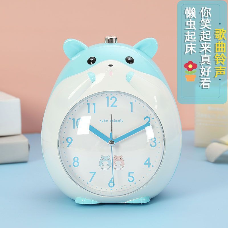 宇航员太空人智能语音闹钟儿童耐用智能学生儿童桌面小时钟家批发|undefined