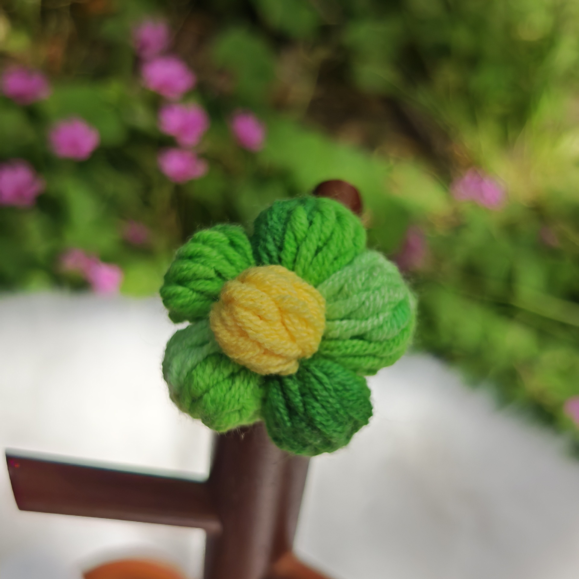 그라데이션 녹색 헤어밴드