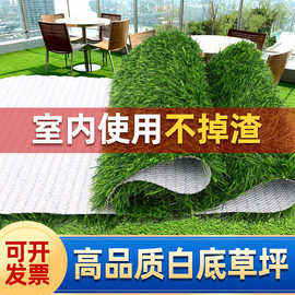 仿真草坪地毯户外人造假草皮幼儿园跑道足球场塑料围挡楼顶垫加密