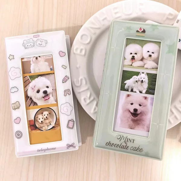 Wholesale supply of original ins style thin smart series life four-card book storage book four-shot bookmarks