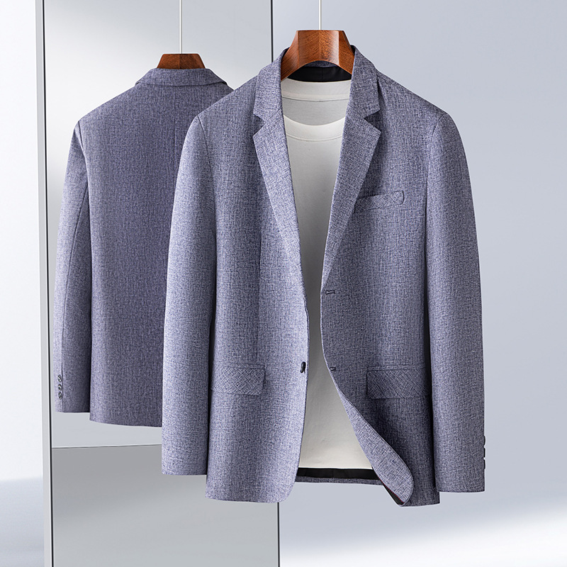 2024 primavera y otoño nuevos trajes casuales de bienestar para hombres delgados vestidos de fiesta para hombres vestidos de negocios para caballeros