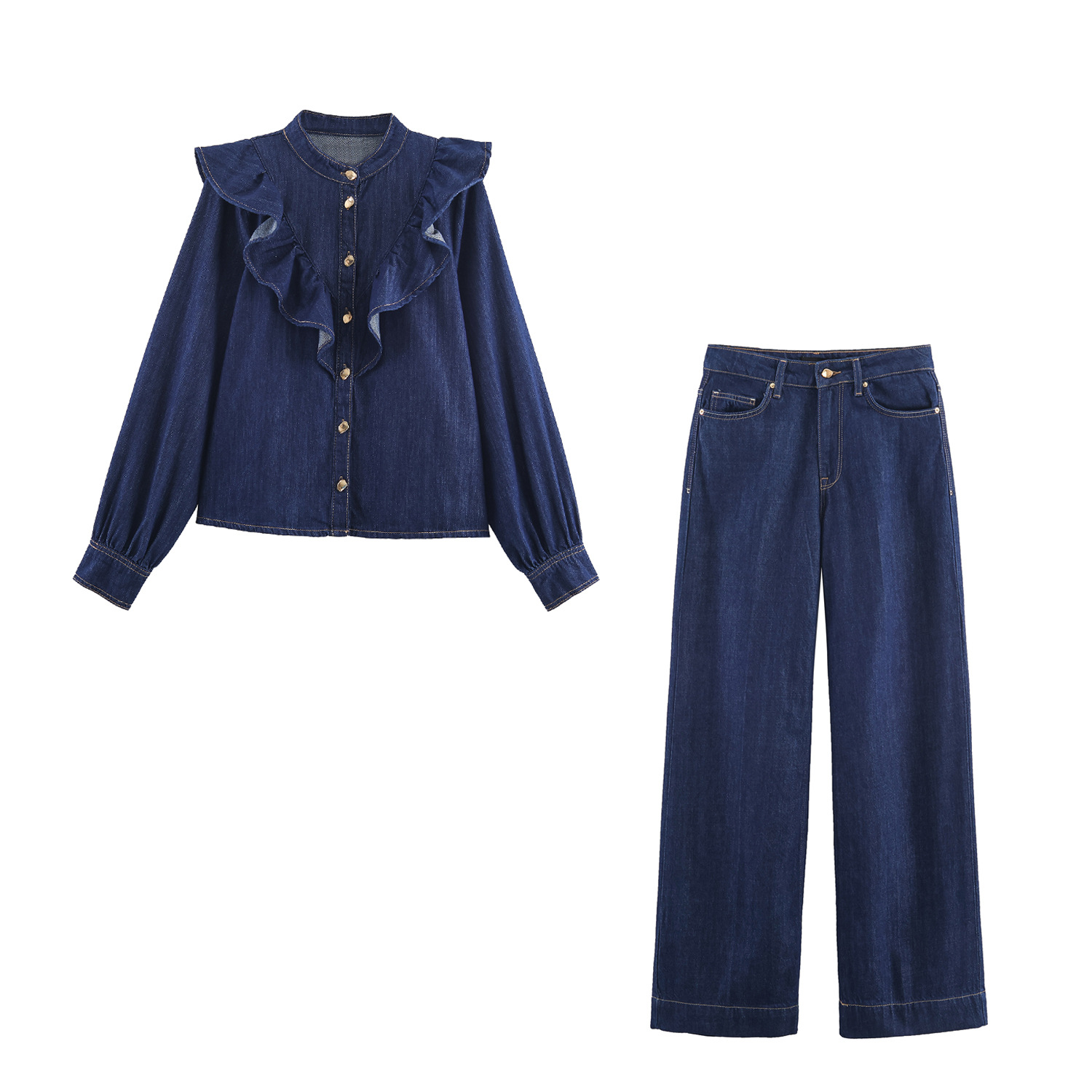 autumn denim shirt