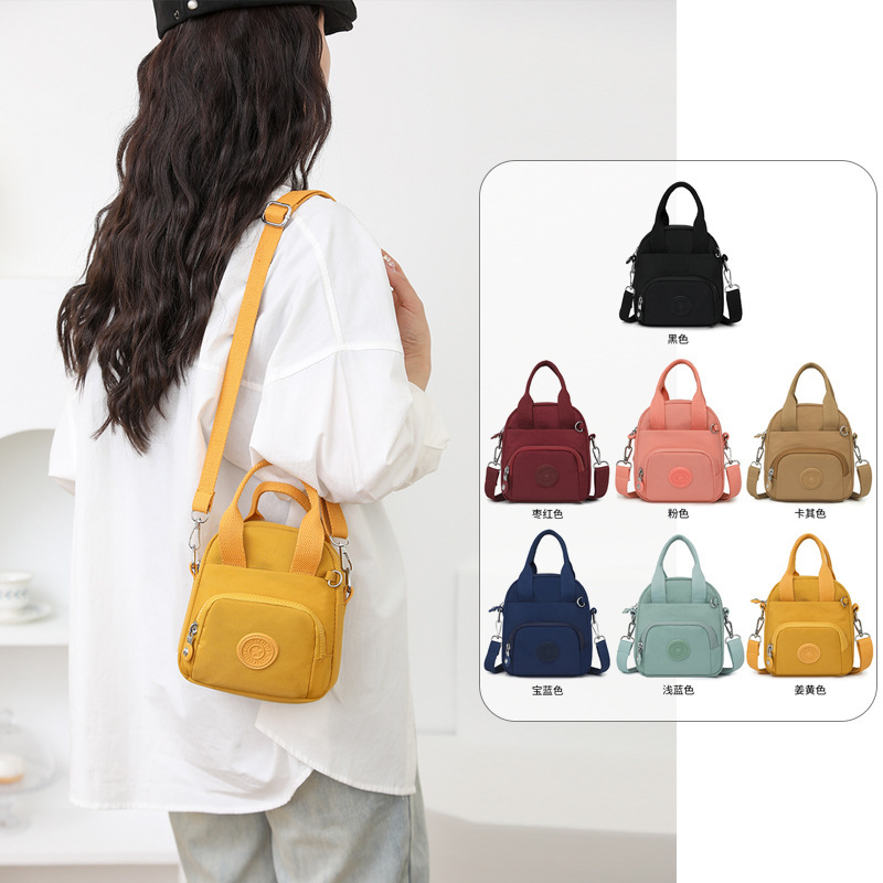 Handbag for Women 2025 Spring New Lightweight Water-Repellent Nylon Cloth Women's Bag Cross-Border Trend Single Shoulder Crossbody Bag