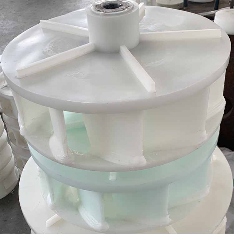 厂家加工PP塑料叶轮 聚丙烯叶轮 塑料离心风机叶轮 塑料离心叶轮