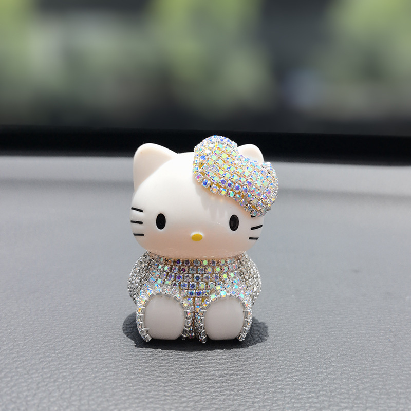 車の香水装飾品漫画かわいい KT エアベントアロマクリップ新車消臭エアコン口装飾用品女性のための|undefined