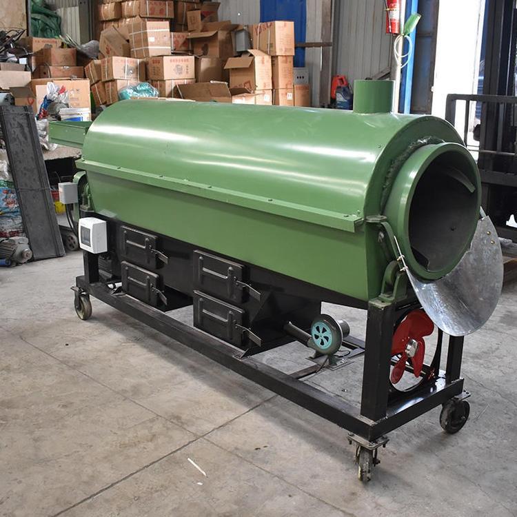 茶叶滚筒液化气杀青机 电热连续式炒干机机械 小型茶叶机械