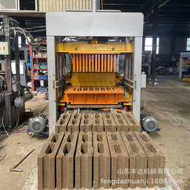 源头工厂QT4-15全自动液压砖机丰达机械混凝土砖机环保变频制砖机