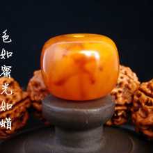 琥珀老蜜蜡老型珠桶珠鼓珠饼子墩子散珠金刚顶珠手串菩提配珠赢朔