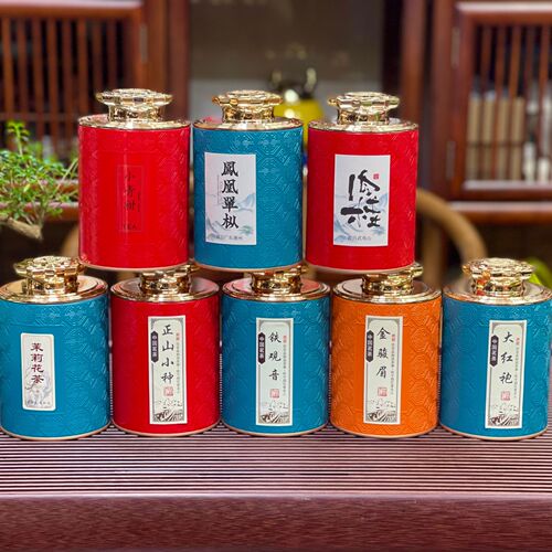Live streaming e-commerce small can welfare oolong tea Tieguanyin Jinxiangmei Da Hong Pao Zheng Shan Xiao Zhong Jasmine Tea Dancong
