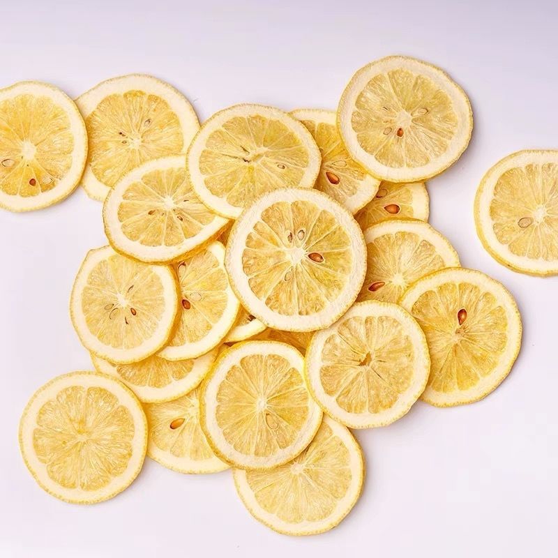Dried Lemon Slices Ning Meng Pian 500g Oven Dried Citrus Slices for Herbal Tea and Infusions quality and texture