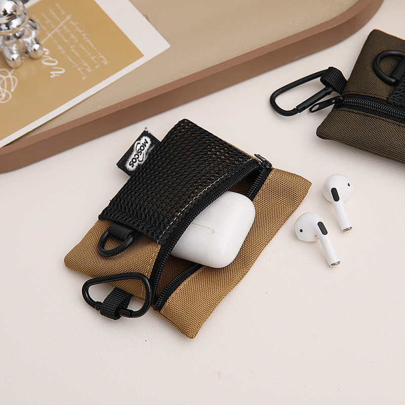 Neck Hanging Security Pouch For Outdoor Travel And Gym Activities_voghion.com