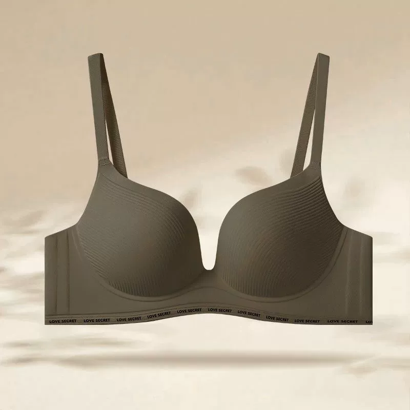 Push up bra, wireless bra, underwear, supporting bra top