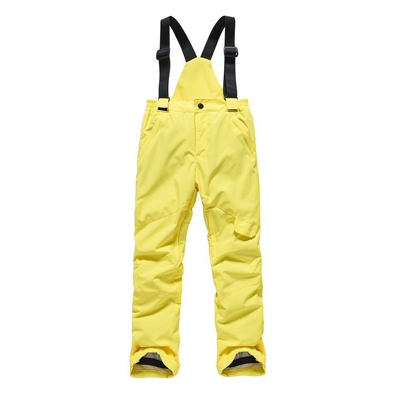 thumbnail image 1 of Pantalones de esquí para niños y niñas, ropa de nieve cálida para deportes al aire libre, pantalones de moda para niños, 1 of 6