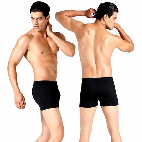 Men's Fashion Hot Spring Flat-Bottom Swim Trunks Beach Cheap Pants Recommendation