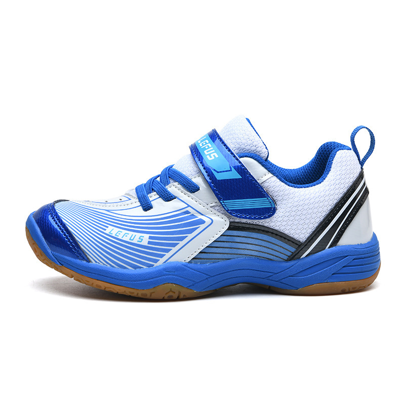 Lefus/Leifus Kidsren's Badminton Shoes, Basketball Shoes for Boys and Girls, Lightweight and Breathable, Suitable for Training and Sports Such as Table Tennis