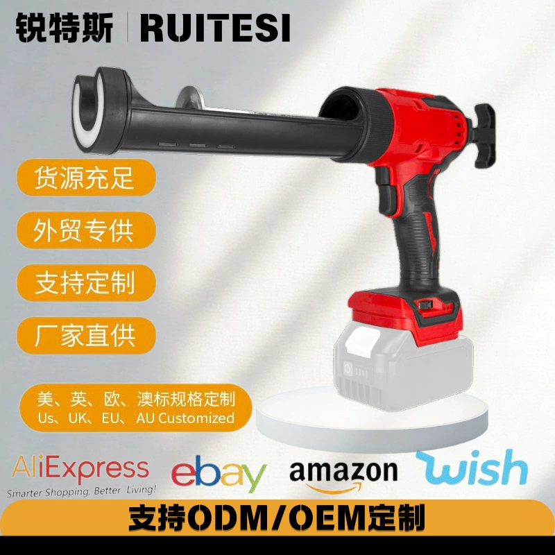 Электрический перезаряжаемый клеевой пистолет для герметизации швов, автоматический дозатор клея промышленного класса для мягкого и твердого клея, водонепроницаемый и герметичный, с цифровым дисплеем.