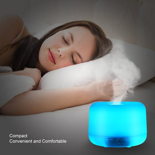 Cross-border 500ML air humidifier usb home aromatherapy machine unprinted same style ultrasonic spray 300ML foreign trade