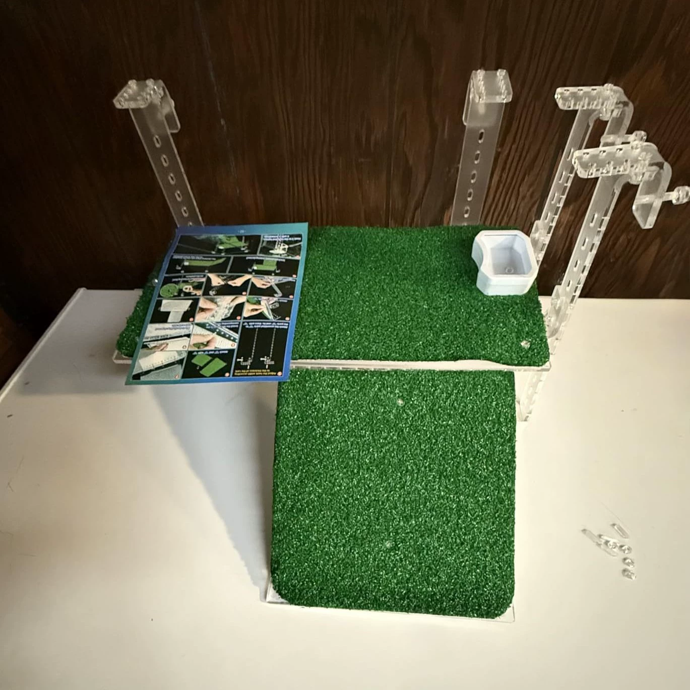 Подвесная черепаха на террасе