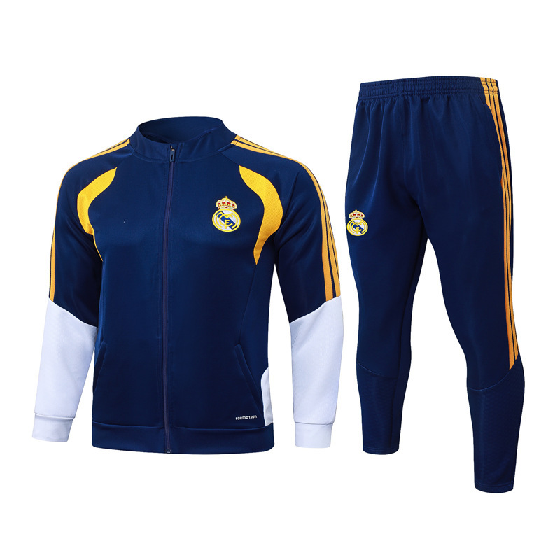 Chelsea Brazil International Flamenco Argentina Adult Remote Jacket Autumn and Winter Long Pull Jacket Football Training