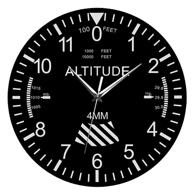 Reloj de tablero de coches creativo personalizado Reloj de pared mudo movimiento reloj decoración del hogar tienda decoración Reloj de pared