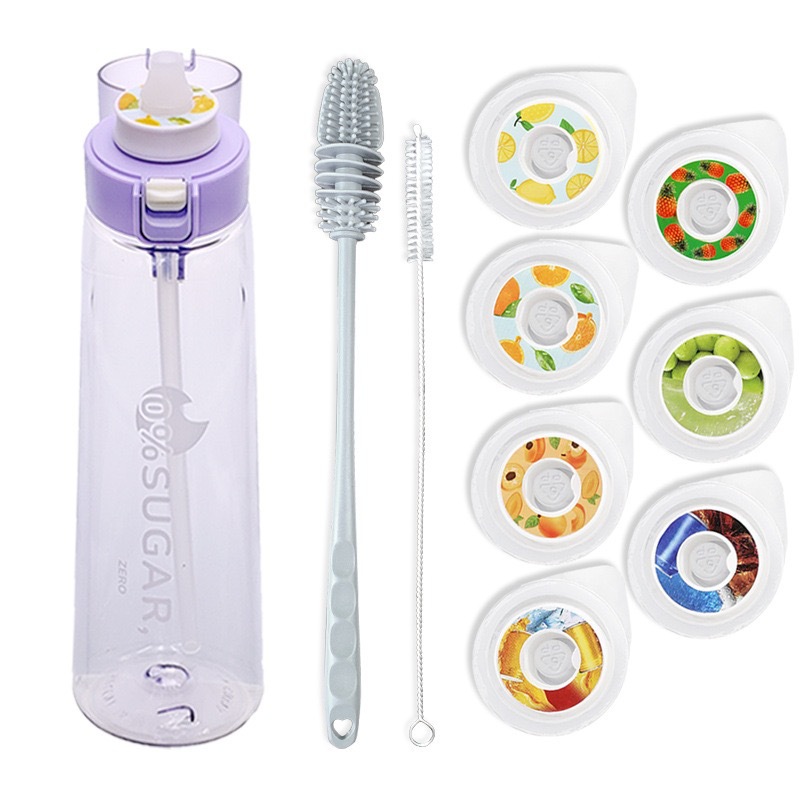 0 Zucker, 0 Kalorien, aromatisierter Becher, fruchtiger Tritan-Trinkflasche, Sport-Trinkflasche für optimale Flüssigkeitszufuhr_voghion.com