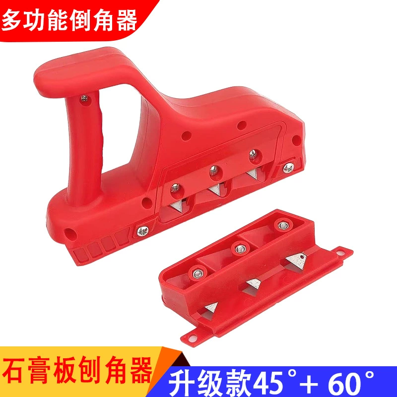 Угловой строгальный станок для трансграничного использования, многоугольный инструмент для снятия фаски с гипсокартона, 45 градусов, 60 градусов, специальный инструмент, деревообрабатывающий угловой строгальный станок