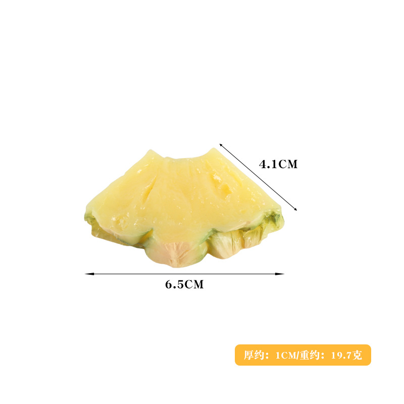 파인애플 조각 - 버클 없음
