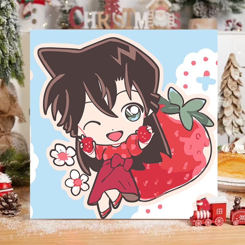 コナンデジタル油絵DIY手塗り怪盗キッドアニメアクリルメーカー卸売装飾画|undefined