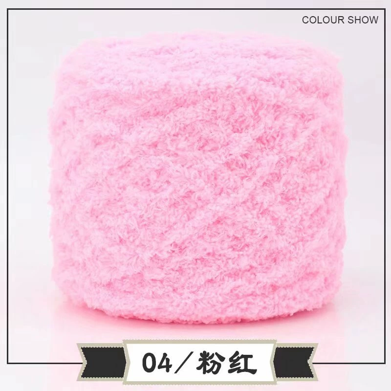 Королевская бархатная пряжа (Coral Velvet) 100 г, толщина 4 мм, детский шарф и ткань для полотенец, многоцветный