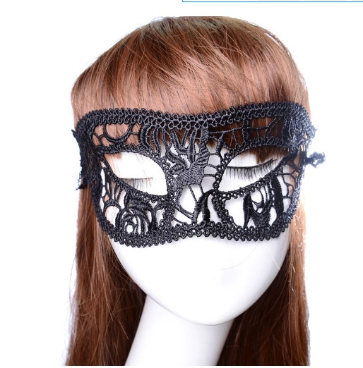 2056 flat head mask black