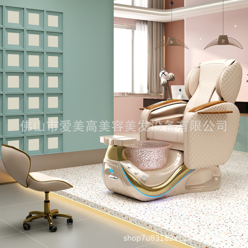 Silla de masaje eléctrica transfronteriza de baño de pies sofá de manicuría de pies sofá de lavado de uñas de alto rendimiento