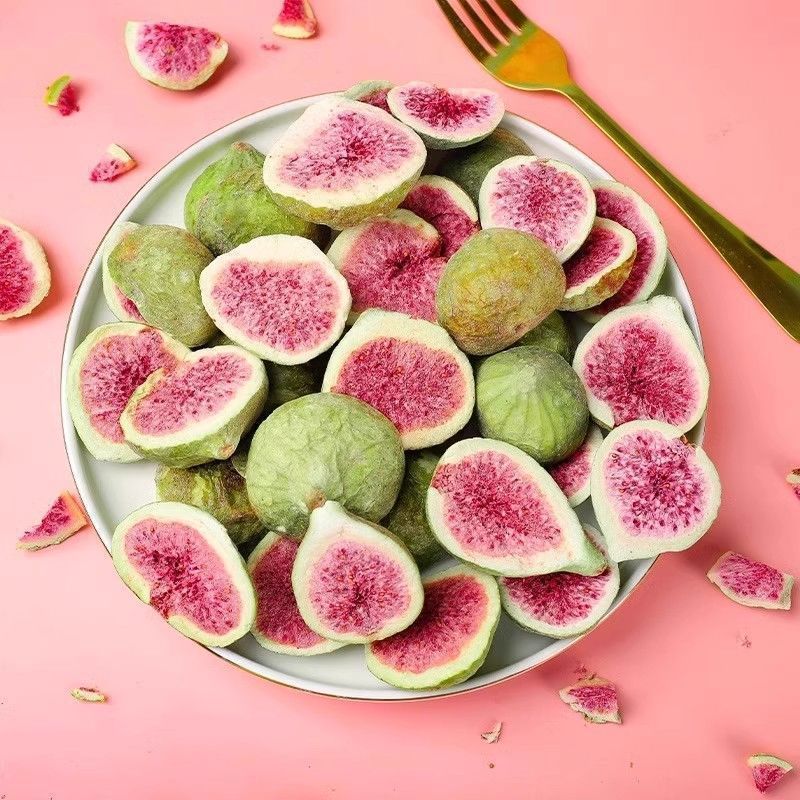 Freeze-Dried Dried Fig 50g Canister Wuzihua Guo Natural Fruit Snack for Tea and Culinary Use key features