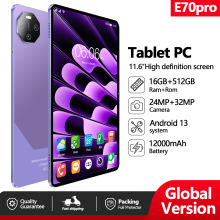 2025新款10.1寸平板电脑E70PRO安卓高清厂家批发跨境电商外贸双卡