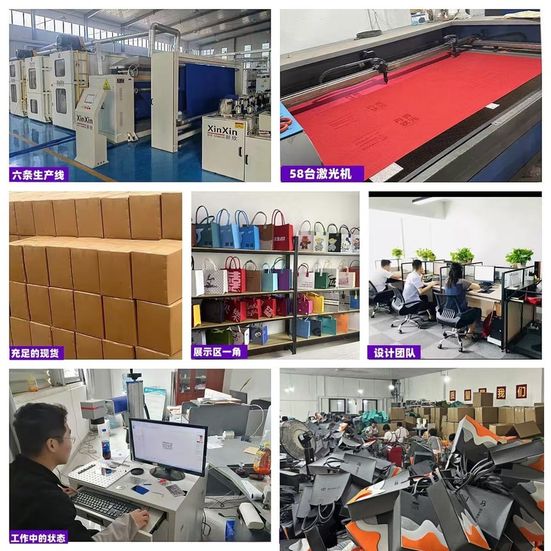 フェルトバッグカスタマイズされた大容量フェルトハンドバッグ企業イベントプロモーションギフトフェルトハンドバッグロゴを印刷することができます|undefined