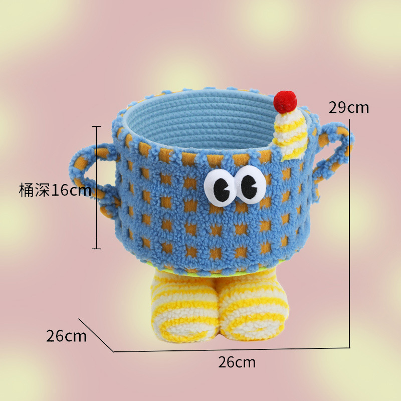 子供の日リトルモンスタースナックハグバケツ花束diy素材子供の誕生日プレゼントフラワーショップ包装ギフトボックス|undefined