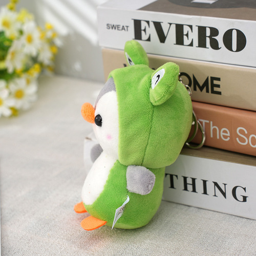 Cute Penguin Doll Little Penguin Plush Toy Transformed into Dinosaur Frog Catching Machine Wedding Throwing Doll Rag Doll