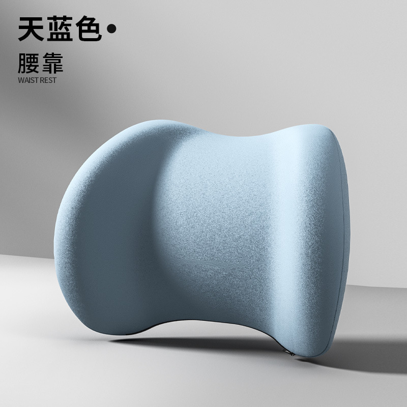Car Headrest and Lumbar Support for Drivers, Memory Foam Support for Prolonged Sitting, Car Shoulder Pillow, Automotive Accessories