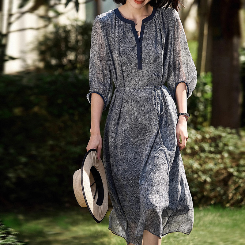 Silk elite dress