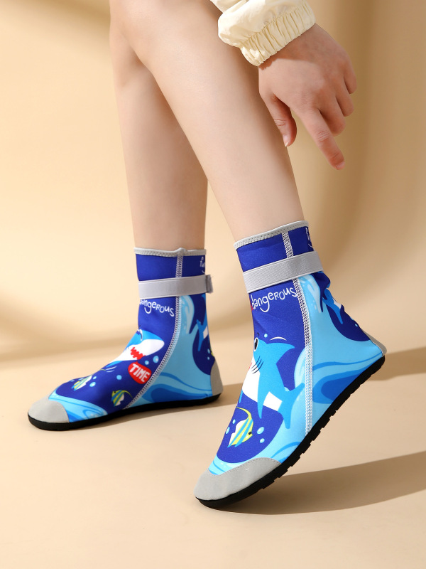 大人用のハイチューブ子供用ビーチシューズ、滑り止めとカット防止のダイビングシューズ、シュノーケリングシューズ、水泳ウェーディングベビーシーサイドビーチソックス|undefined
