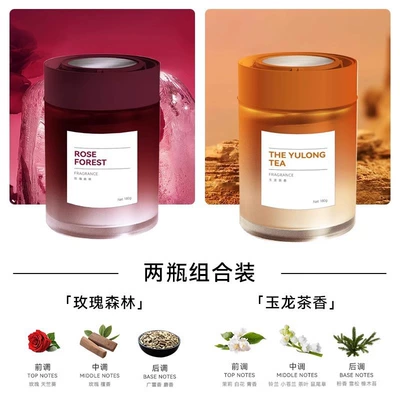 Car Perfume Aromatherapy Long-Lasting Scent Purifies Air and - rose-forest-jade-dragon-tea-fragrance