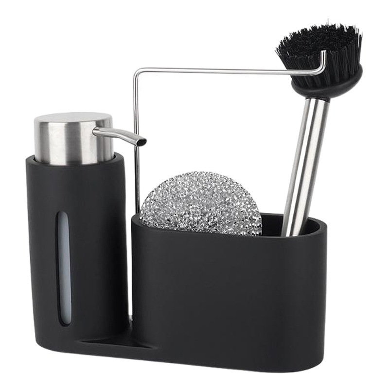 Dispensador de jabón para fregadero de cocina, dispensador de jabón líquido para lavar platos, dispensador de loción, dispensador de desinfectante de manos, botella recargable, caja de almacenamiento para dispensador de jabón líquido para lavar platos