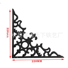 福建现货球墨铸铁花 铁艺大门角花 护栏牌坊装饰花件 玛钢仿铝花