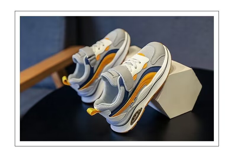 Boys' sports youth sneakers, spring 2023 new children's mesh soft soled boys' Forrest Gump shoes, running_voghion.com